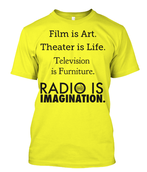 Radio is Imagination t-shirt
